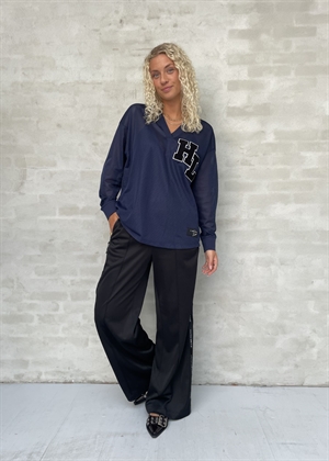 Haute drift bluse Navy HAUTE L\'AMITIÈ 